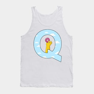 Copy of Simpsons letter Tank Top